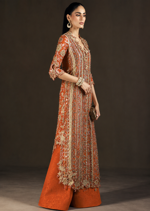 Orange Zest Glam- Sana Safinaz