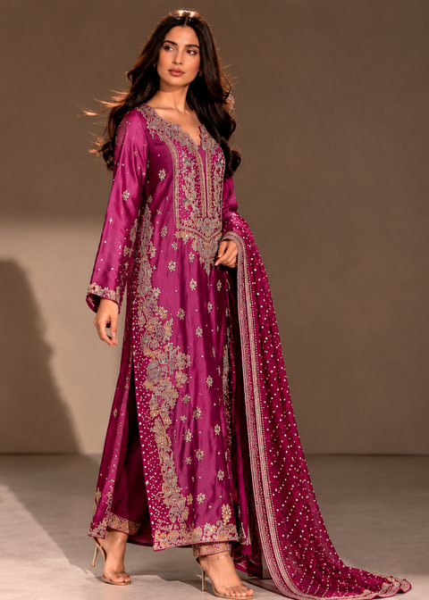 Magenta Elegance - Sehrish Nadeem