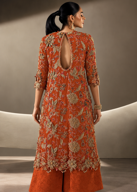 Orange Zest Glam- Sana Safinaz
